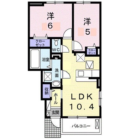 ブランド　ロードＢの物件間取画像